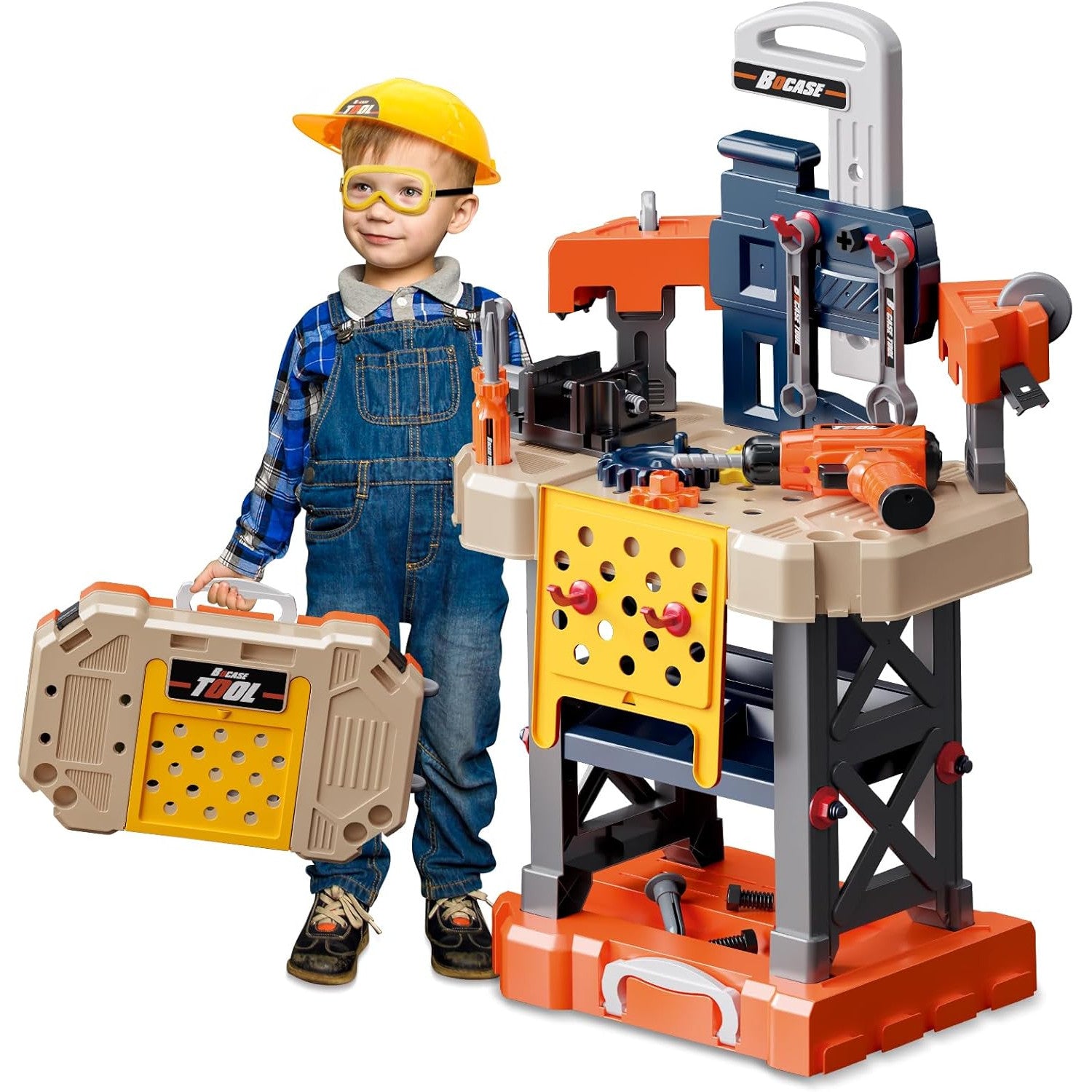 Banc de Lucru Copii 3 in 1 Kidprotect Junior Fix-It Station Banc de Lucru Copii 3 in 1 Kidprotect Junior Fix-It Station